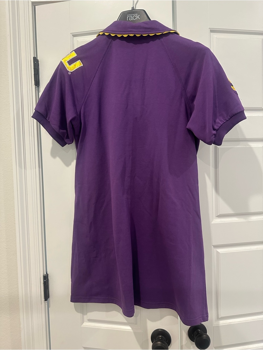 LSU Purple Polo Mini Dress by Collegiate Brand - Picture 7 of 7